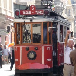 Le vieux tram' d'Istanbul
