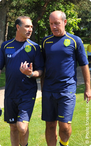 Le duo d'entraineur du FCN